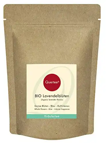 Lavendeltee Quertee Bio Lavendelblüten getrocknet, 100 g