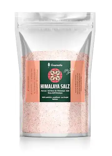 Himalaya-Salz Gourmetia Himalaya Salz fein 2KG, Rosa Kristallsalz