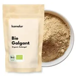 Galgantwurzel Kamelur 250g BIO Galgant Gewürz gemahlen