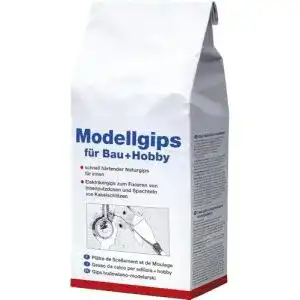 Modelliergips PUFAS Modellgips für Bau+Hobby 5,000 KG
