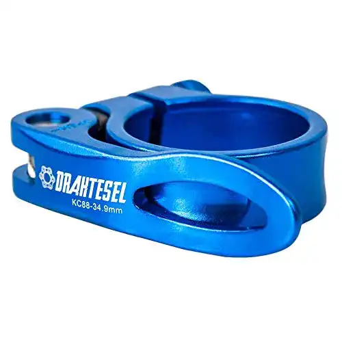 Sattelklemme Drahtesel Fahrrad Schnellspanner, Sattelstütze