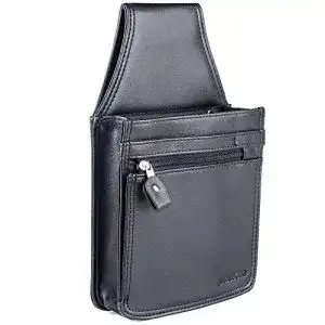 Kellnertasche SWISSONA schwarz, strapazierfähiges Kunst-Leder