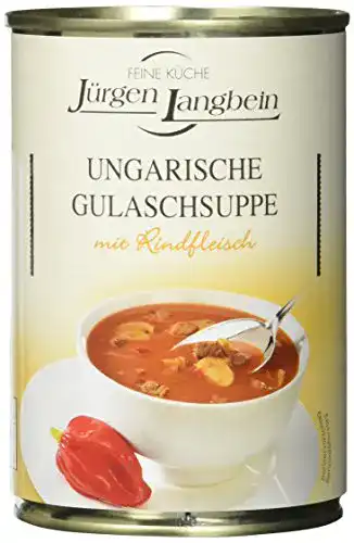 Gulaschsuppe Langbein Jürgen Ungarische, 6 x 400 ml