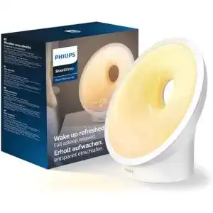 Lichtwecker Philips HF3651/01, Wake Up Light, Plastik, Weiß