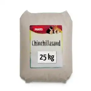 Chinchillasand Panto Feinster Badesand, samtweich, 25 kg