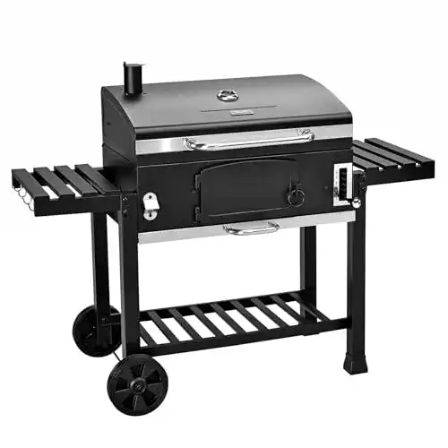 Holzkohle-Grillwagen TAINO Hero XXL Smoker Holzkohle-Grill