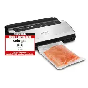 Vakuumierer Caso VC 250 doppelte Schweißnaht 30 cm, Folienbox