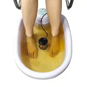 Ionen-Fußbad Yueyi Fußelektrolysebad mit 1 Spulen, Body Detox