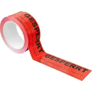 Klebeband gesperrt BJZ PVC letfähig bedruckt, gesperrt Klebeband
