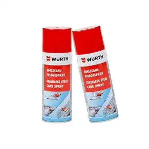 Edelstahl-Versiegelung Würth Edelstahlpflegespray 2x 400ml