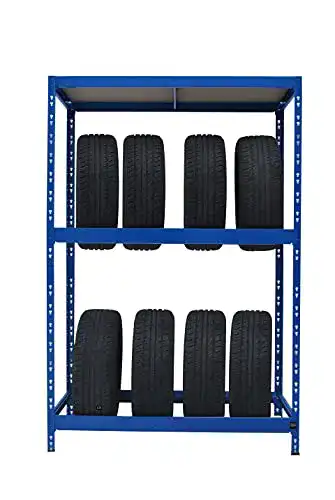 Die beste Reifenregal 8 Reifen Callidus Baumarkt, 179 x 130 x 50 cm, blau 2026 Test Bestseller Reifenregal 8 Reifen Callidus Baumarkt, 179 x 130 x 50 cm, blau