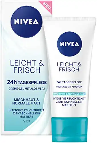 Nivea-Gesichtscreme NIVEA Leicht & Frisch Tagespflege 24h