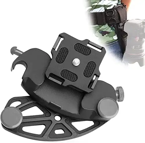 Kamerahalterung Rucksack Wenosda Kamera Clip, 1/4 Schraube