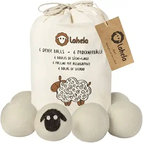 Trocknerbälle LAHELA ® für Wäschetrockner, 6 Stück