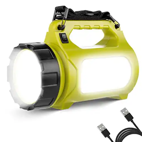 Handscheinwerfer LE D 1000 Lumen, Wiederaufladbar CREE Akku