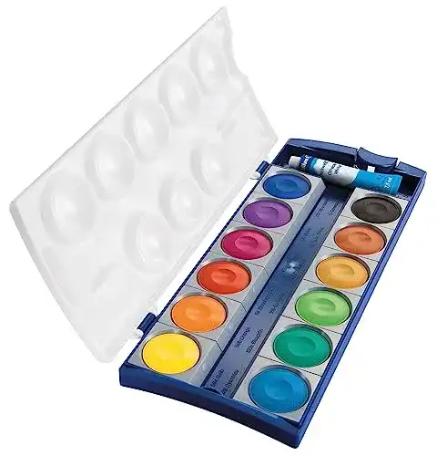 Tuschkasten Pelikan 720854 720250 Deckfarbkasten K12, 12 Farben