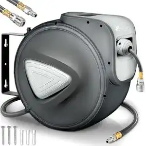 Druckluftschlauch-Aufroller 20m TRESKO ® automatisch 1/4″
