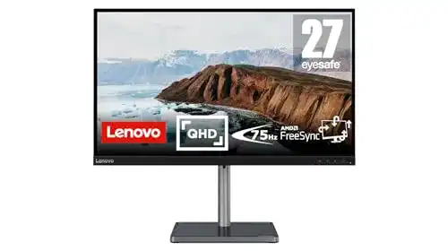 Lenovo-Monitor Lenovo L27q-30, 27 Zoll, 2560×1440, WQHD, 75Hz
