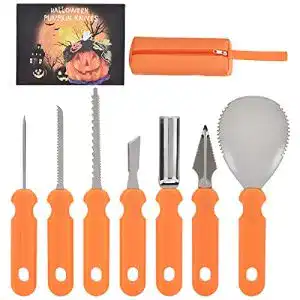 Kürbis-Schnitzset DealKits Halloween Kürbis Schnitzset, 7-teilig