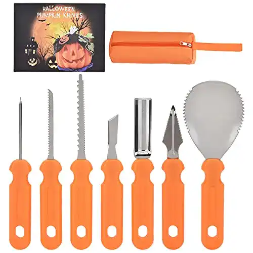 Kürbis-Schnitzset DealKits Halloween Kürbis Schnitzset, 7-teilig
