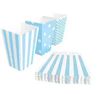 Popcorntüten BangShou 60Stk Popcorn Tüten Candy Container