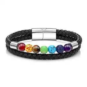 Chakra-Armband JSDDE Schmuck Chakra Armband Paar