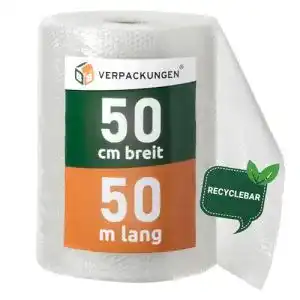 Verpackungsfolie BB-Verpackungen 1x Luftpolsterfolie 0,5 x 50 m