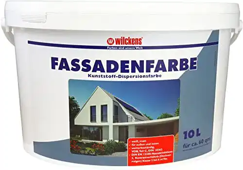 Fassadenfarbe Wilckens , 10 L, weiß 13391000110