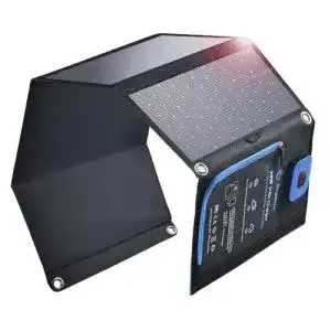Solar-Ladegerät BigBlue 28W tragbar Solar Ladegerät 2-Port USB 4