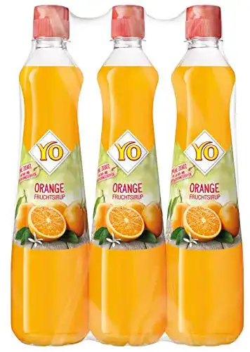 Orangensirup YO Sirup Orange 6 x 700 ml