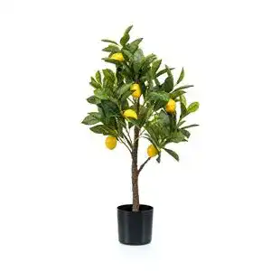 Kunstbaum artplants.de Kunst Zitronenbaum ALLANDE, 70cm