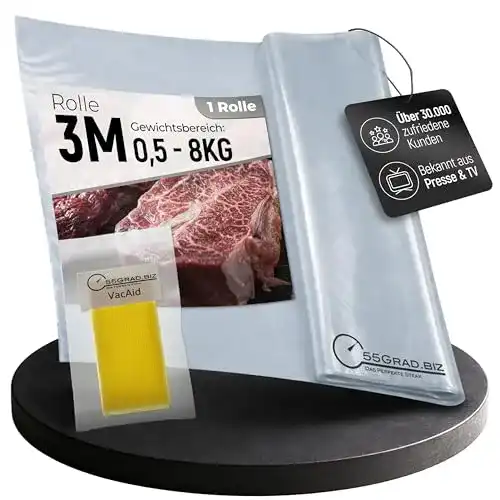 Dry-Age-Beutel 55Grad ® Reifebeutel Dry Aged Beef 3 Meter Rolle
