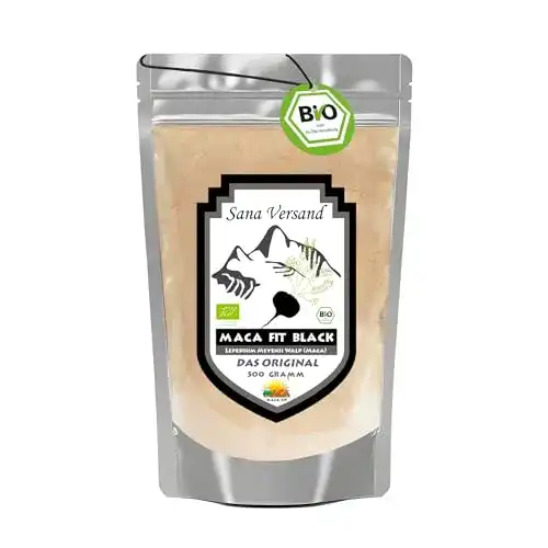 Maca-Pulver MACA MACA-FIT Maca Fit Black Pulver 500g BIO