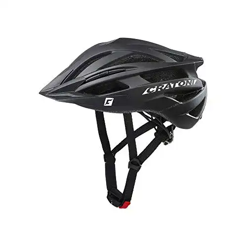 Cratoni-Helm Cratoni Agravic Helm, Black Matte, S/M (54-58 cm)