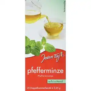 Pfefferminztee Jeden Tag Kräutertee Pfefferminze, 56.25g