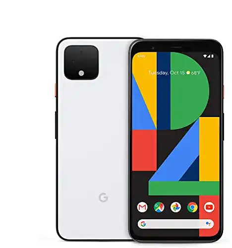 Google Pixel Google Pixel 4 64GB Handy, weiß, Clearly White, Android