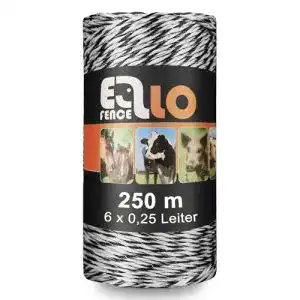 Weidezaun Ellofence litze Ellofarm 6 Leiter Nirosta, 250m