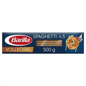 Vollkornnudeln Barilla Vollkorn Nudeln Spaghetti n. 5, 10x500g