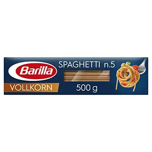 Vollkornnudeln Barilla Vollkorn Nudeln Spaghetti n. 5, 10x500g