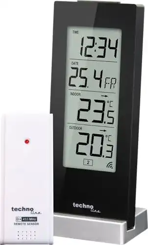 Technoline-Wetterstation Technoline WS 9767 mit Funkuhr