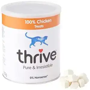 Katzenleckerlies thrive Katze 100% Hähnchen Snacks MaxiTube