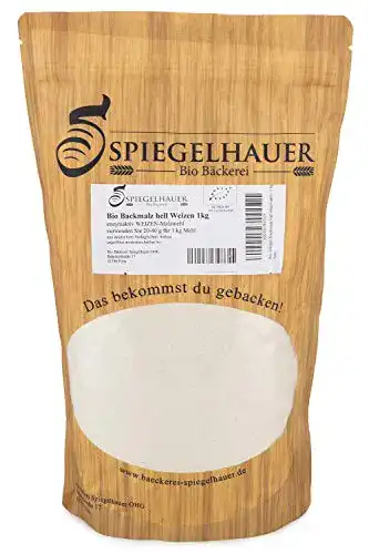 Backmalz Bäckerei Spiegelhauer Bio Weizen – Weizen hell 1kg Bio