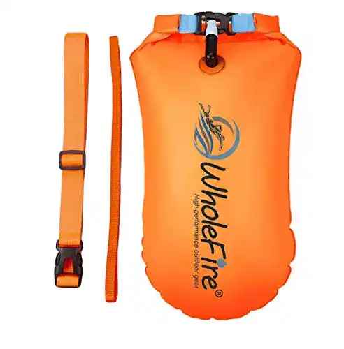 Schwimmboje WholeFire 20L mit Trockentasche, Triathlon