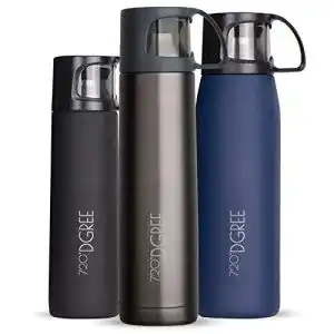 720-DGREE-Flasche 720°DGREE Thermoskanne mit Becher “Follow”