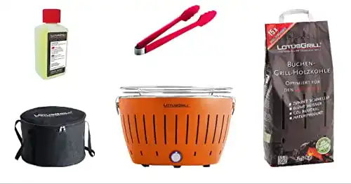 Die beste Kleiner Holzkohlegrill LotusGrill Starter-Set mit USB-Anschluß 2026 Test Bestseller Kleiner Holzkohlegrill LotusGrill Starter-Set mit USB-Anschluß