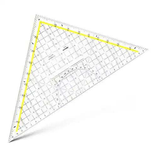 Geodreieck Aristo TZ-Dreieck 1648/2 aus Plexiglas mit Griff
