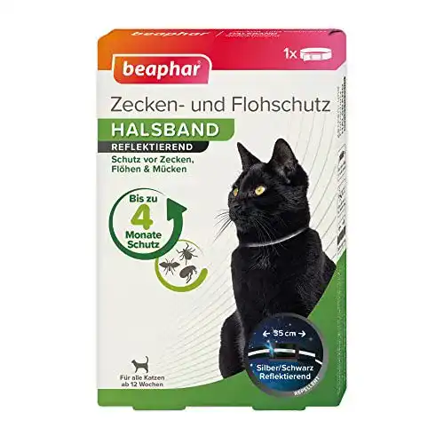 Zeckenhalsband (Katzen) beaphar Zecken- & Flohschutz Halsband