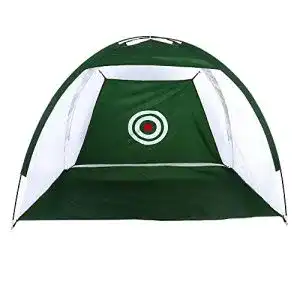 Golf-Übungsmatte VGEBY Golf übungsnetz Pop-up Golf Netz mit Matte Faltbare Chipping Netz mit Tragetasche für Abschlag