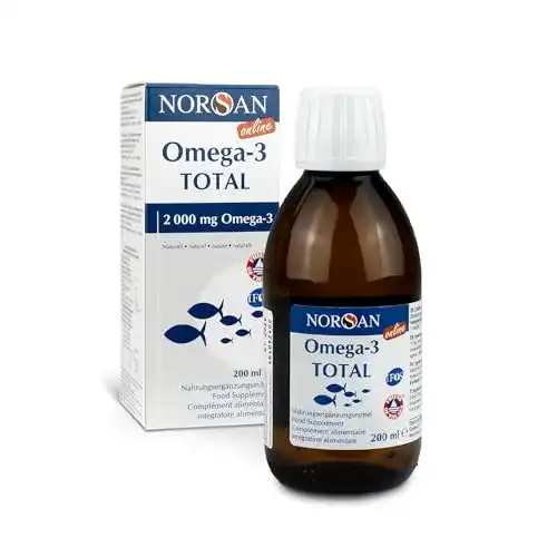 Omega-3-Öl NORSAN Premium Omega 3 Fischöl Total Naturell