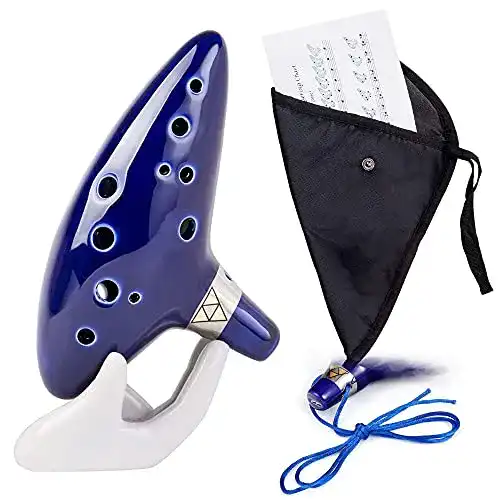 Okarina Czemo Zelda 12 loch Legende von Zelda Ocarina der Zeit